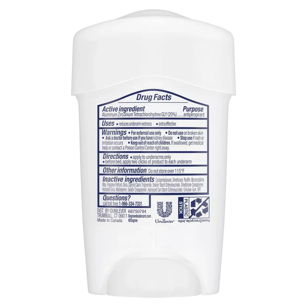 Degree Clinical Protection Antiperspirant Deodorant 5-In-1 Protection 1.7Oz (Pack of 24)
