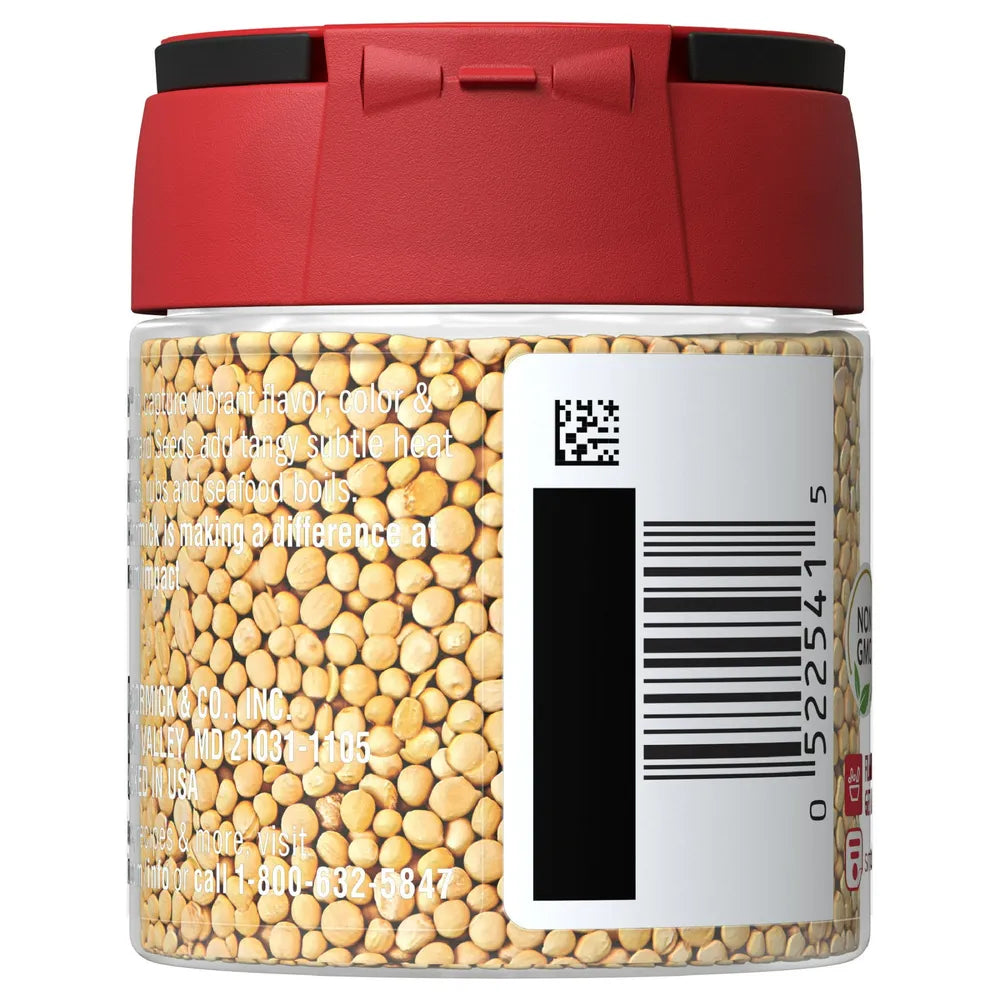 McCormick Yellow Mustard Seed 1.4 oz (Pack of 72)