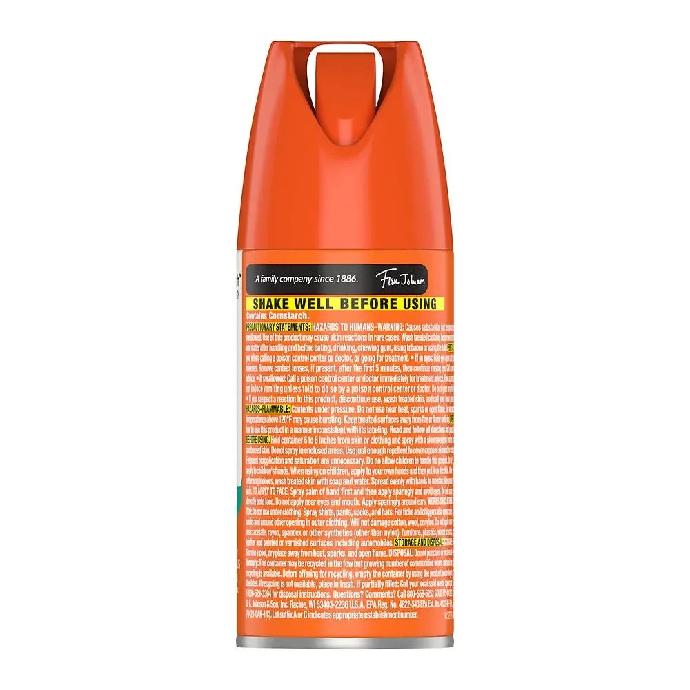 Off Familycare Smooth And Dry Aerosol Insect Repellent 2.5Oz (Pack of 12)