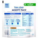 All Mighty Pacs Free & Clear 39 Count 25.8oz (Pack of 6)