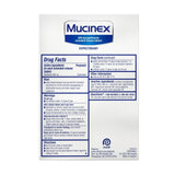 Mucinex 12 Hour Cough & Chest Congestion 80 Tablets 0.21Oz (Pack Of 12)