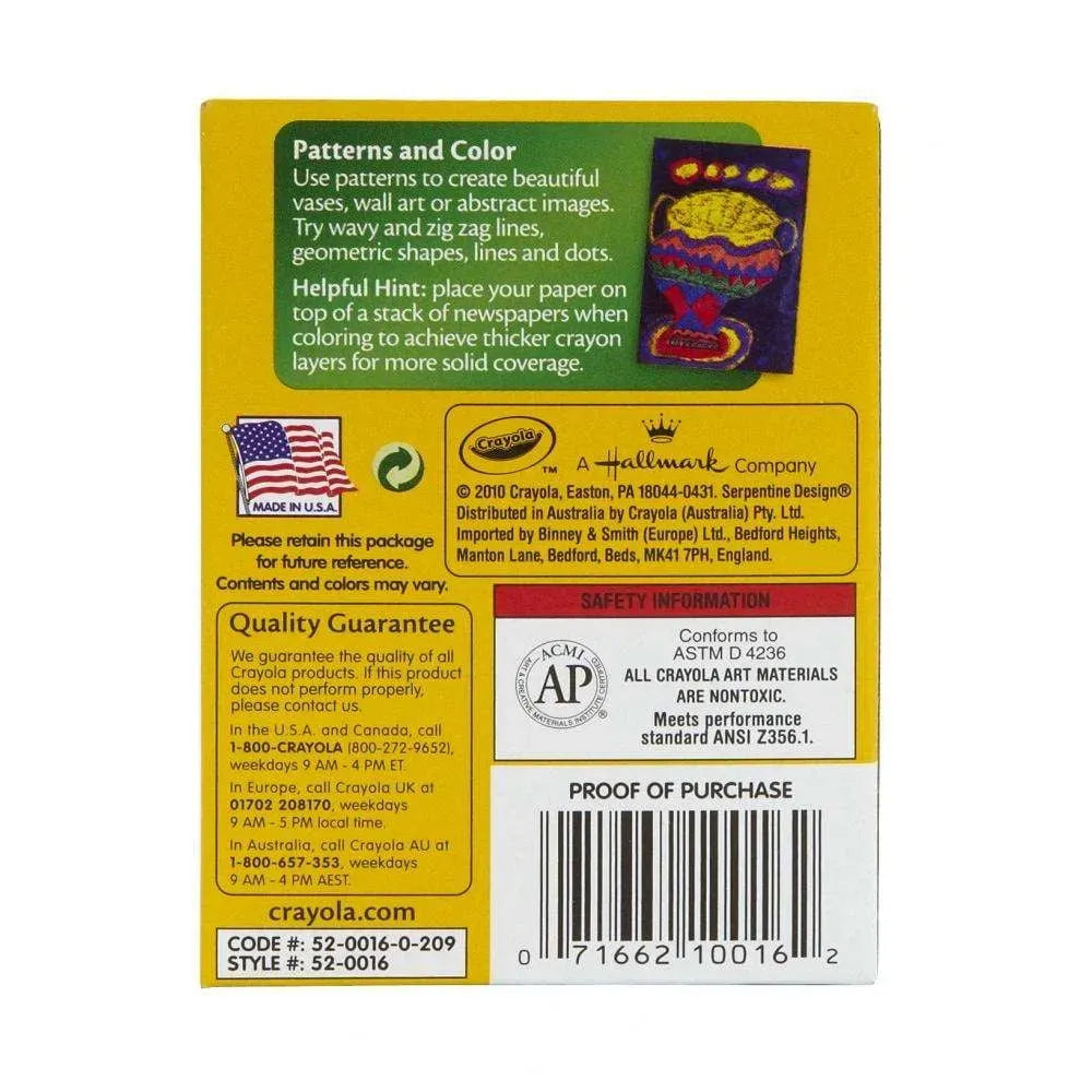 Crayola Nontoxic Crayons 6.4oz (Pack of 48)
