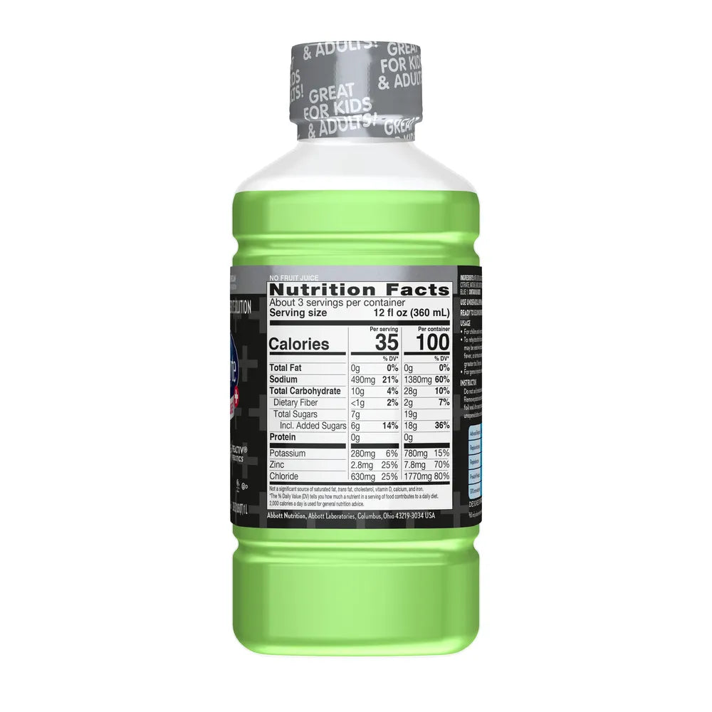 Pedialyte AdvancedCare Plus Kiwi Berry 33.8 oz (Pack of 4)