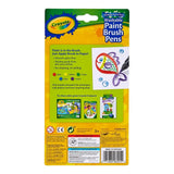 Crayola No Drip Washable Paint Brush Pens5 Ea 2.39oz (Pack of 12)