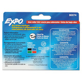 Expo Low Odor Chisel Tip Dry Erase Markers Assorted4 Ea 6.74oz (Pack of 48)