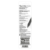 Paper Mate Profile Retractable Gel Pen 0.7mm Black 0.96oz (Pack of 48)
