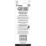 Pilot G2 Gel Pen Fine Point Multi Color Ink Black 0.176Oz (Pack Of 48)