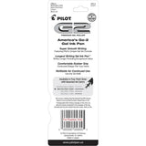 Pilot G2 Premium Gel Roller Pens Extra Fine Point 0.5 mm Black Ink 0.634oz (Pack of 144)