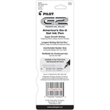 Pilot G2 Premium Gel Roller Pens Fine Point 0.7 mm Red Ink 0.634oz (Pack of 144)