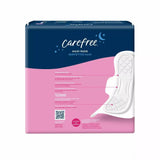 Carefree Maxi Pads for Women Overnight Pads With Wings 2 28ct 13.44oz (Pack of 4)