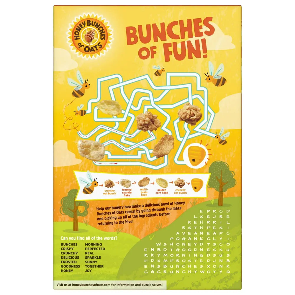 Post Honey Bunches of Oats Honey Roasted 12 oz (Pack of 12)