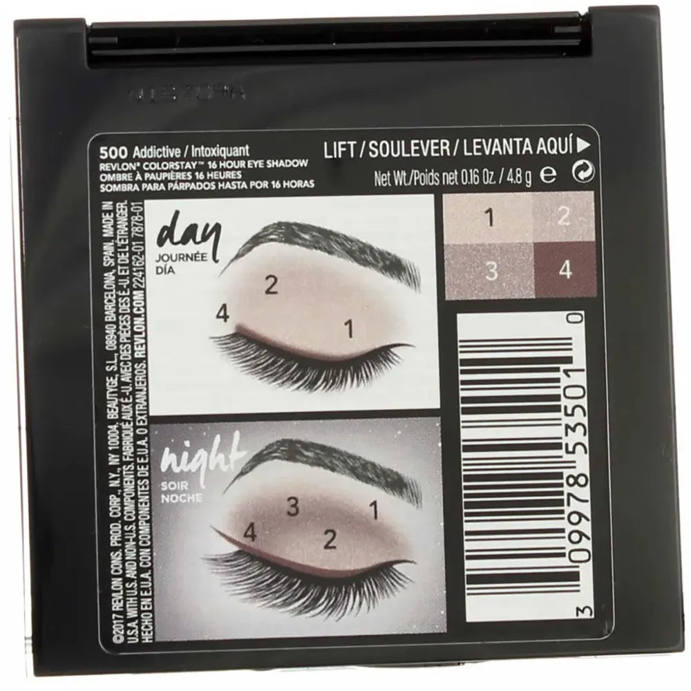 Revlon Colorstay Eyeshadow Addiction 0.16Oz (#500) (Pack Of 48)