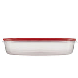 Rubbermaid Easy Find Lid 1.5 Gallon Rectangle 19.2oz (Pack of 2)