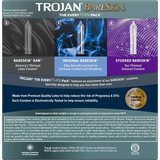 Trojan Bare Skin Condoms 3 Count 1.13oz (Pack of 48)