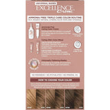 L'Oreal Paris Excellence Universal Nudes Permanent Hair Color 6N Natural Light Brown 100 Percent Gray Coverage 1 Kit 9.6oz (Pack of 12)