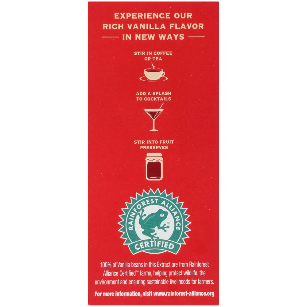 McCormick Small Batch Pure Vanilla Extract Baking Extracts 2oz (Pack of 72)