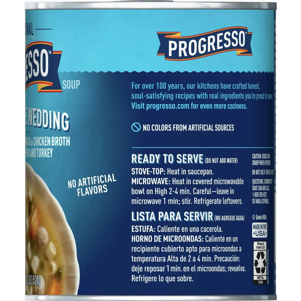 Progresso Italian Wedding Soup 18.5 oz (Pack of 12)
