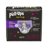 Pull-Ups Girls' Nighttime Potty Training Pants Training Underwear 3T-4T 60 Ct 95.7oz (Pack of 1)