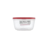 Rubbermaid Easy Find Lid Square Food Storage Container 14-Cup Red 16.64oz (Pack of 2)