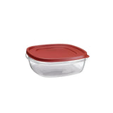 Rubbermaid Easy Find Lid Square 9 Cup Food Storage Container - 1 Ea 19.2oz (Pack of 4)