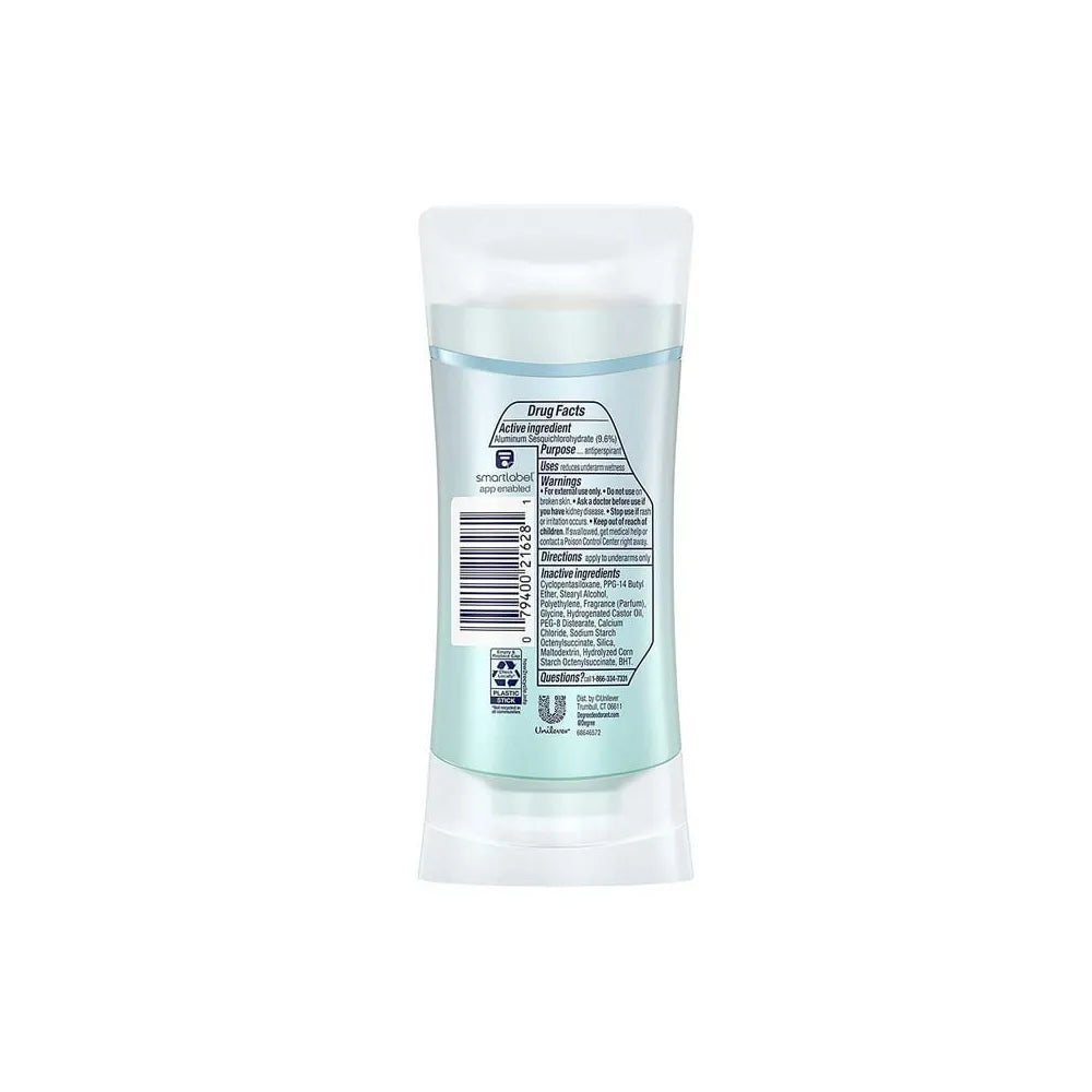 Degree Ultra Clear Pure Clean Antiperspirant and Deodorant 2.6Oz (Pack of 12)