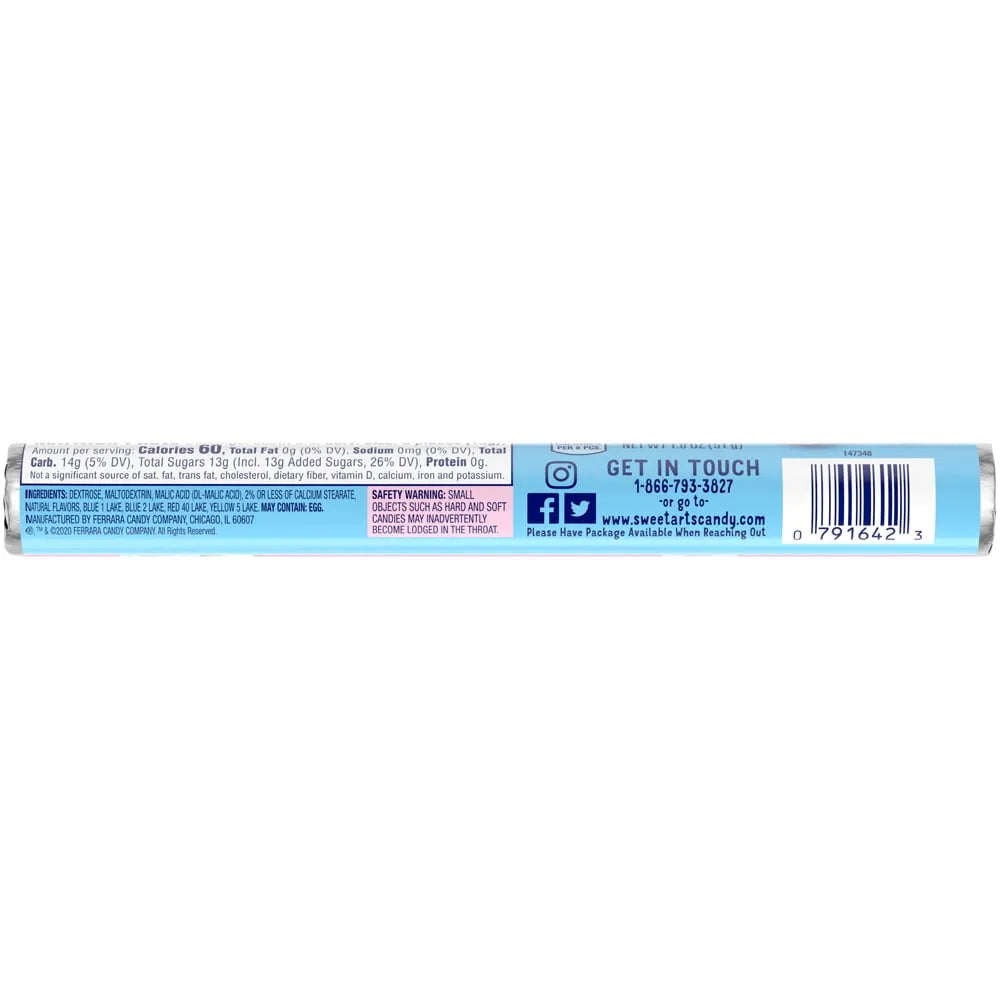 Nestle Sweetarts Rolls Candy 1.8Oz (Pack of 360)