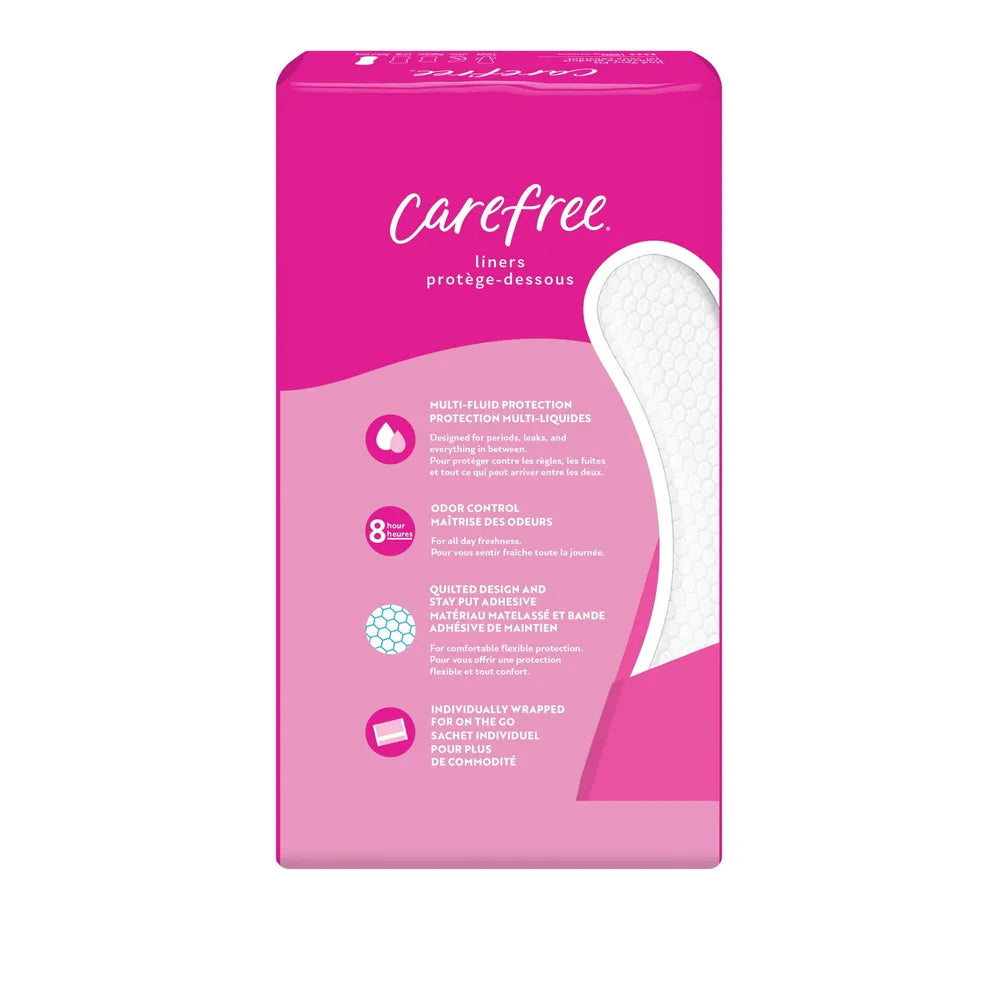 Carefree Acti Fresh Extra Long Daily Liners Unscented 8.47oz (Pack of 6)