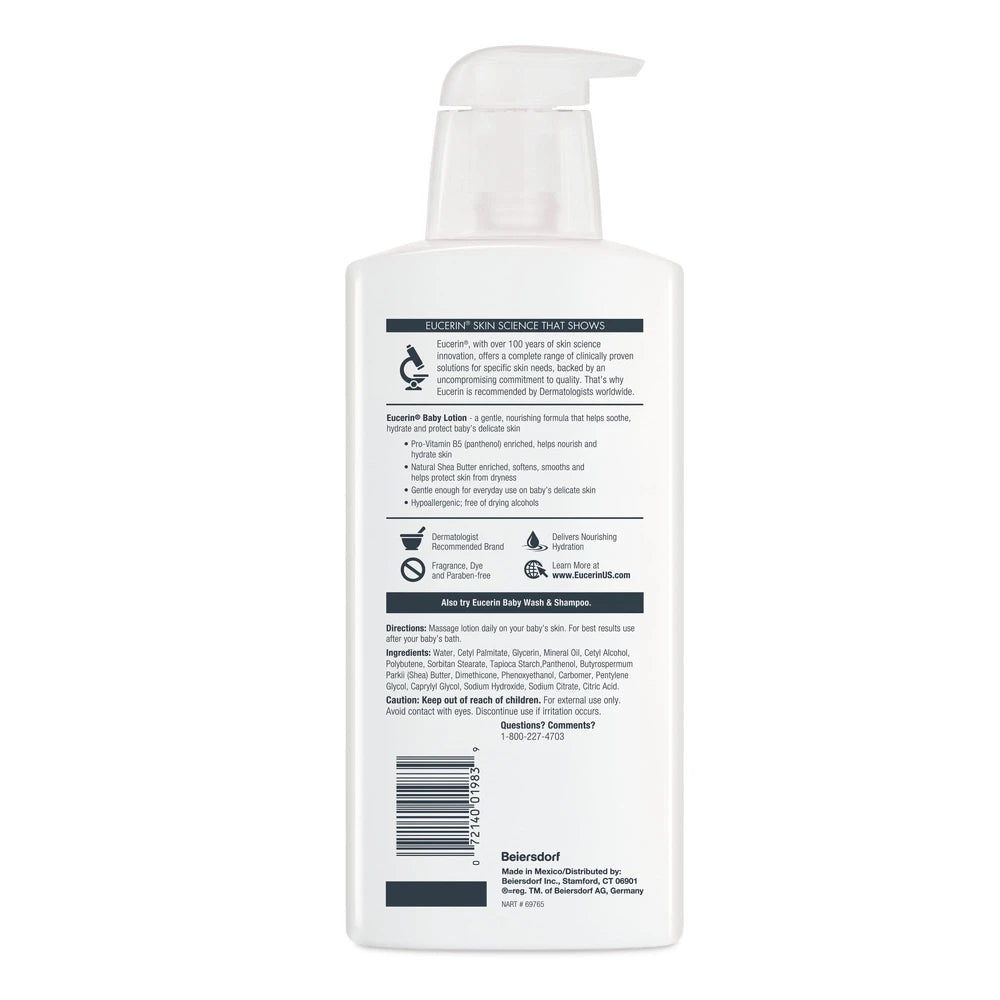 Eucerin Baby Soothing Body Lotion - 13.5 fl oz (Pack of 12)