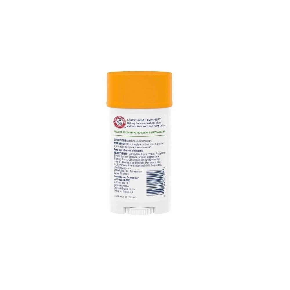 Arm & Hammer Essentials Deodorant, Fresh, 2.5 OZ (Pack of 12)