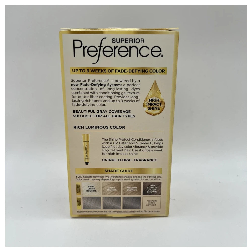 L'Oreal Paris Fade - Defying Color + Shine System Permanent Hair Color - Soft Si (Pack of 12)