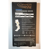 Copper Fit Unisex-Adult's 2.0 Easy-Off Knee High, Black, Size Large / X-Large 3.51Oz (Pack of 12)
