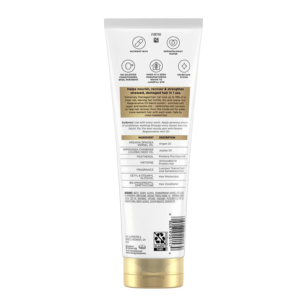 Pantene Pro-V Miracles Extreme Damage Conditioner - 10.9 fl Oz (Pack of 12)