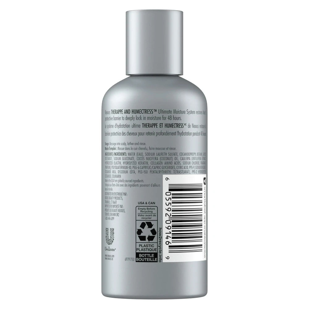 Nexxus Therappe Ultimate Moisture Shampoo for Dry Hair with Elastin Protein and 3fl Oz (Pack of 12)