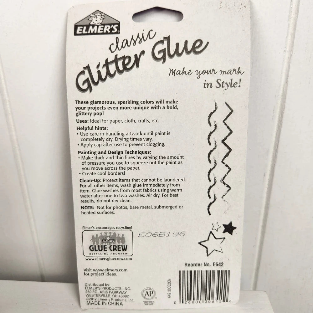 Glitter Glue Pens (5-pack) - Party Supplies 1.78 fl Oz (Pack of 12)