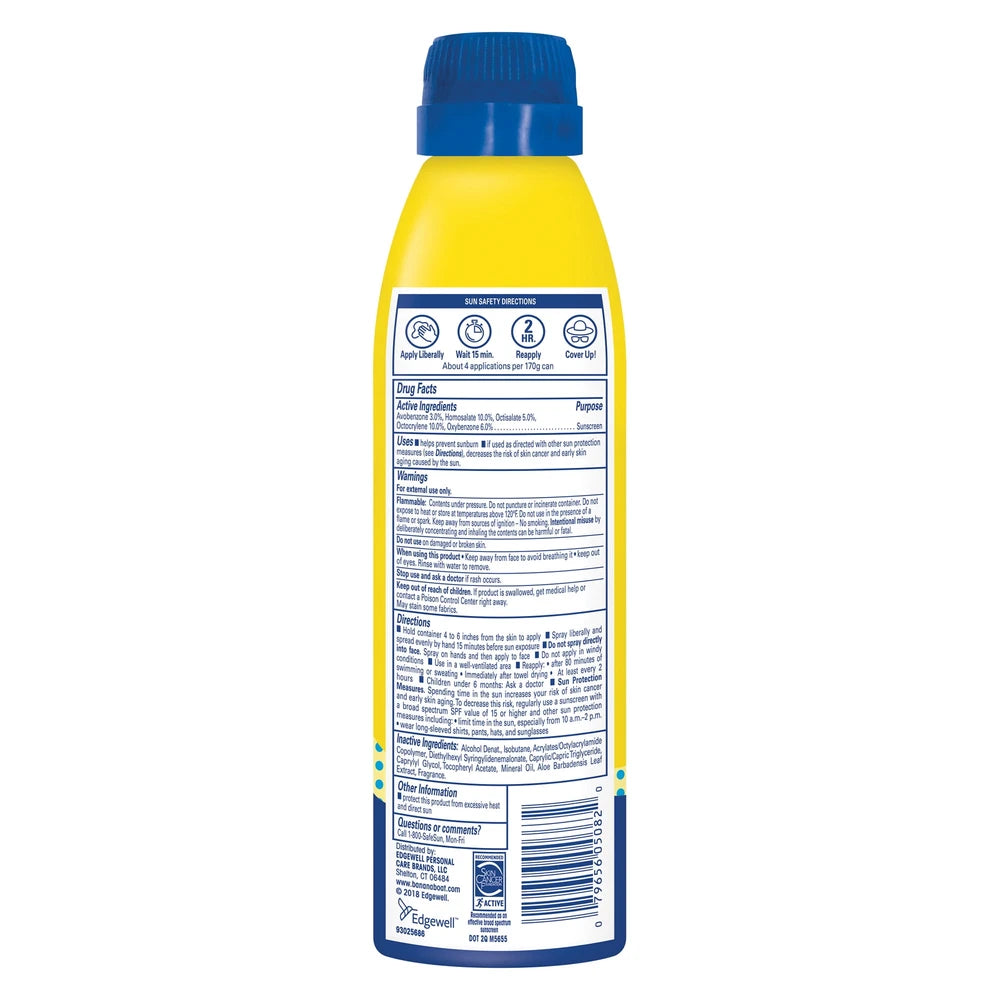 Banana Boat Kids Max Protect & Play Sunscreen Spray SPF 100 Kids Sunscreen Spra 6Oz (Pack of 12)