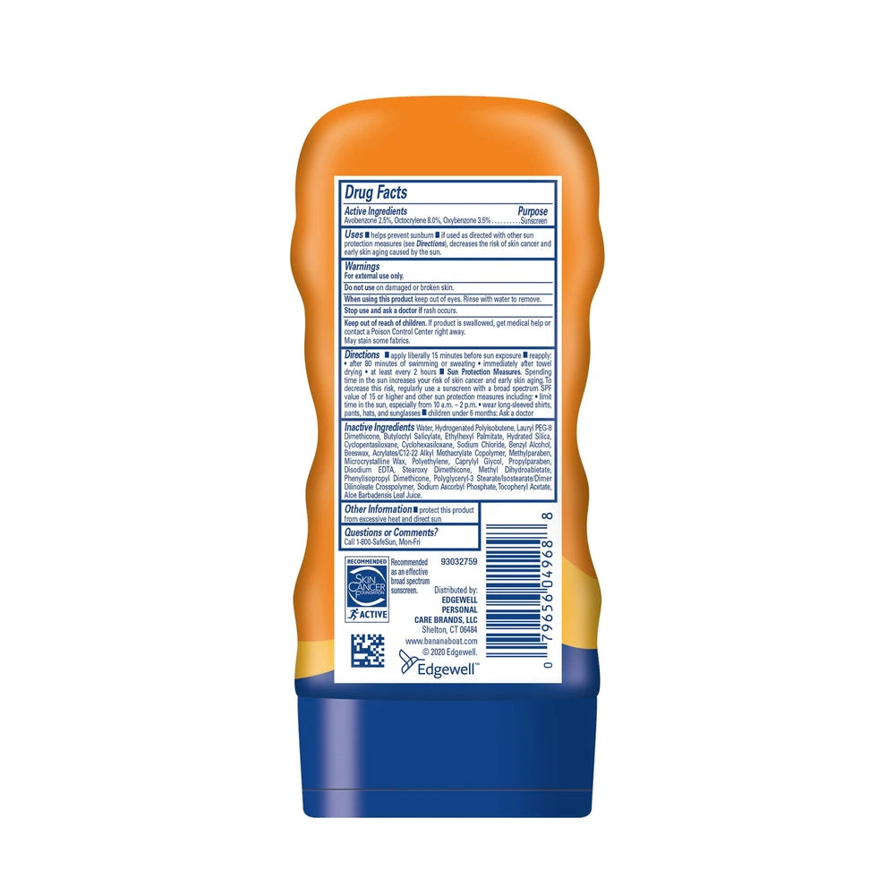 Banana Boat Sport Performance Sunscreen Lotion SPF 100 4Oz (Pack of 12)