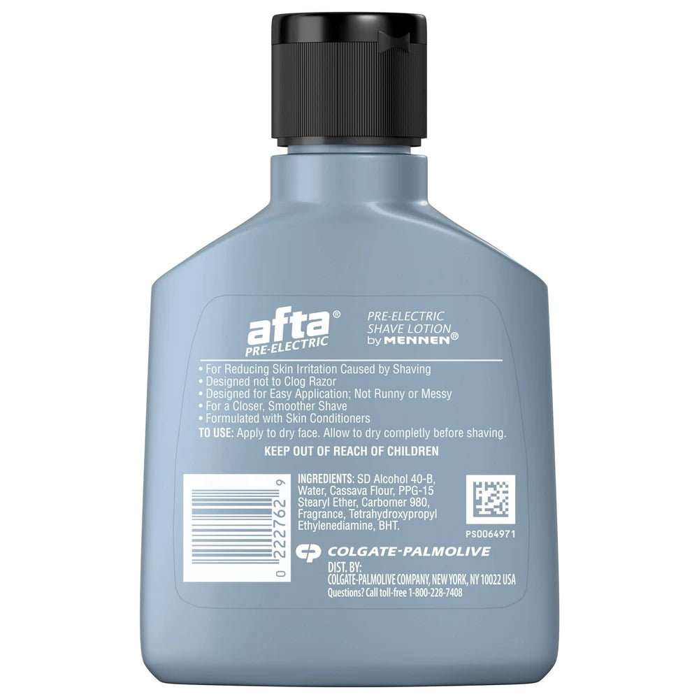 Afta Pre-Electric Shave Lotion With Skin Conditioners Original 3 Oz (Pack of 24)