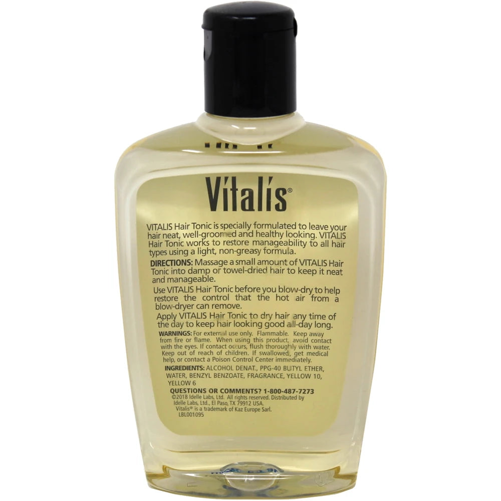 Vitalis Hair Tonic for All Hair Types 7 Oz (Pack of 24)