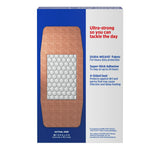 Band-Aid Brand Tough Strips Adhesive Wound Bandage Extra Large 10 Ct (Pack of 24)