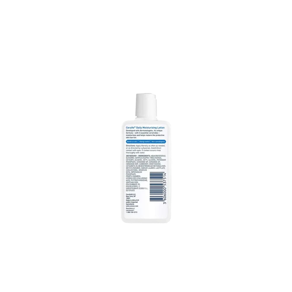 CERAVE MOISTURE LOTION 3 fl OZ (Pack of 24)