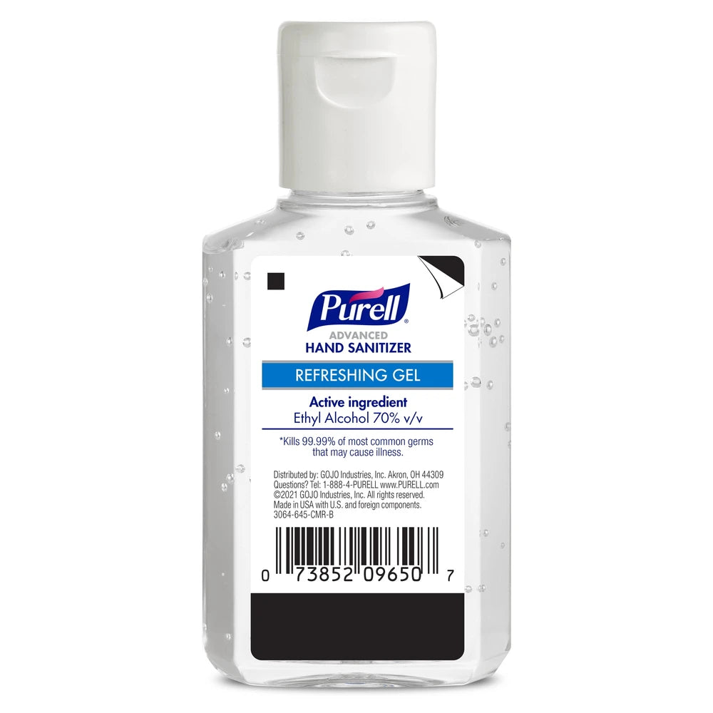 Purell Instant Hand Sanitizer, 2 Oz (Pack of 24)