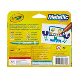 Crayola Metallic Markers-Shimmery Colors 8/Pkg (Pack of 24)