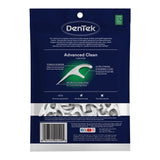 DenTek Flossers Advanced Clean Dental Floss Picks No Break & No Shred Floss 150ct (Pack of 30)