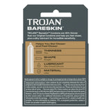 TROJAN BareSkin Sensitivity Premium Latex Condoms, 3 ea (B073SZ8M8L) (Pack of 48)