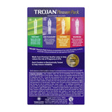 Trojan Pleasure Variety Pack Lubricated Condoms, 12 Count (Pack of 48)