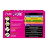 Playtex Sport Plastic Tampons Unscented, Regular - 8.0 ea (Pack of 48)