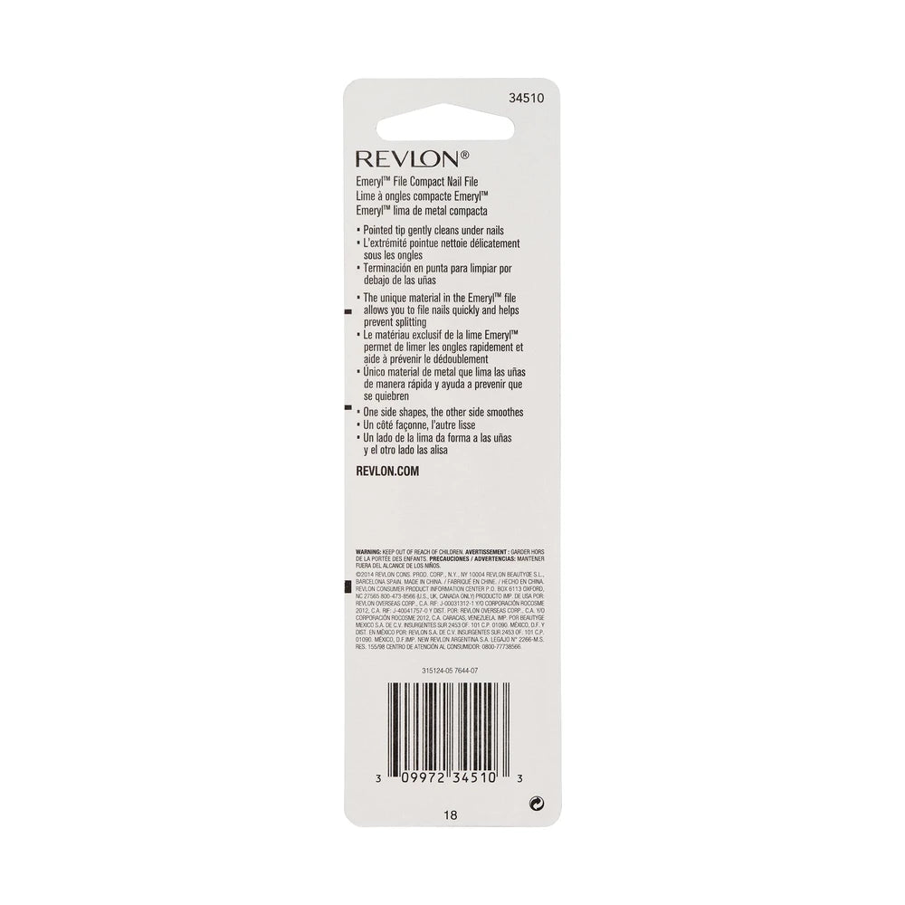 Revlon Compact Emeryl File 0.32 Oz (Pack of 72)