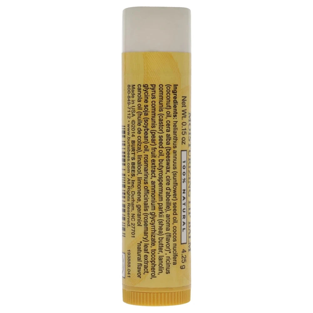 Burt'S Bees Coconut & Pear Moisturizing Lip Balm 0.15 Oz (Pack Of 72)