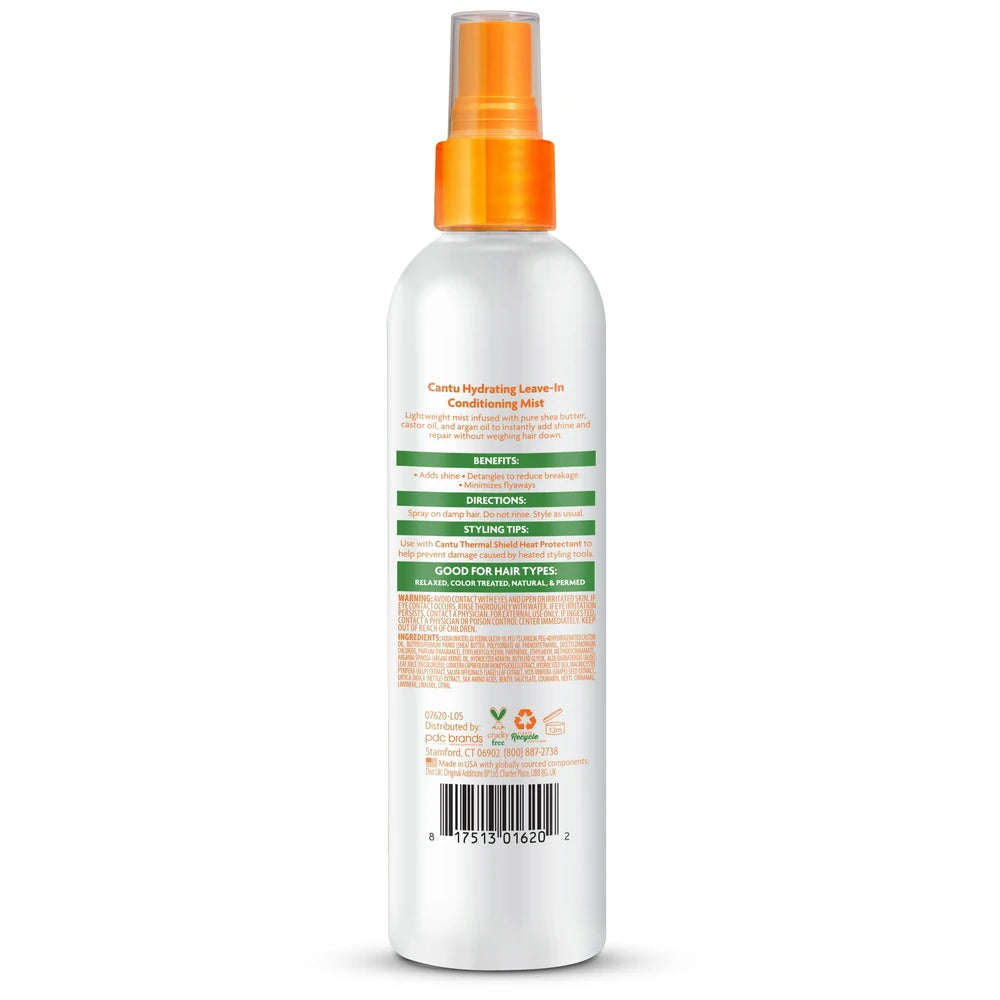 Cantu Hydrating Leave-in Conditioning Mist - (Pack of 12) 8 Fl. Oz