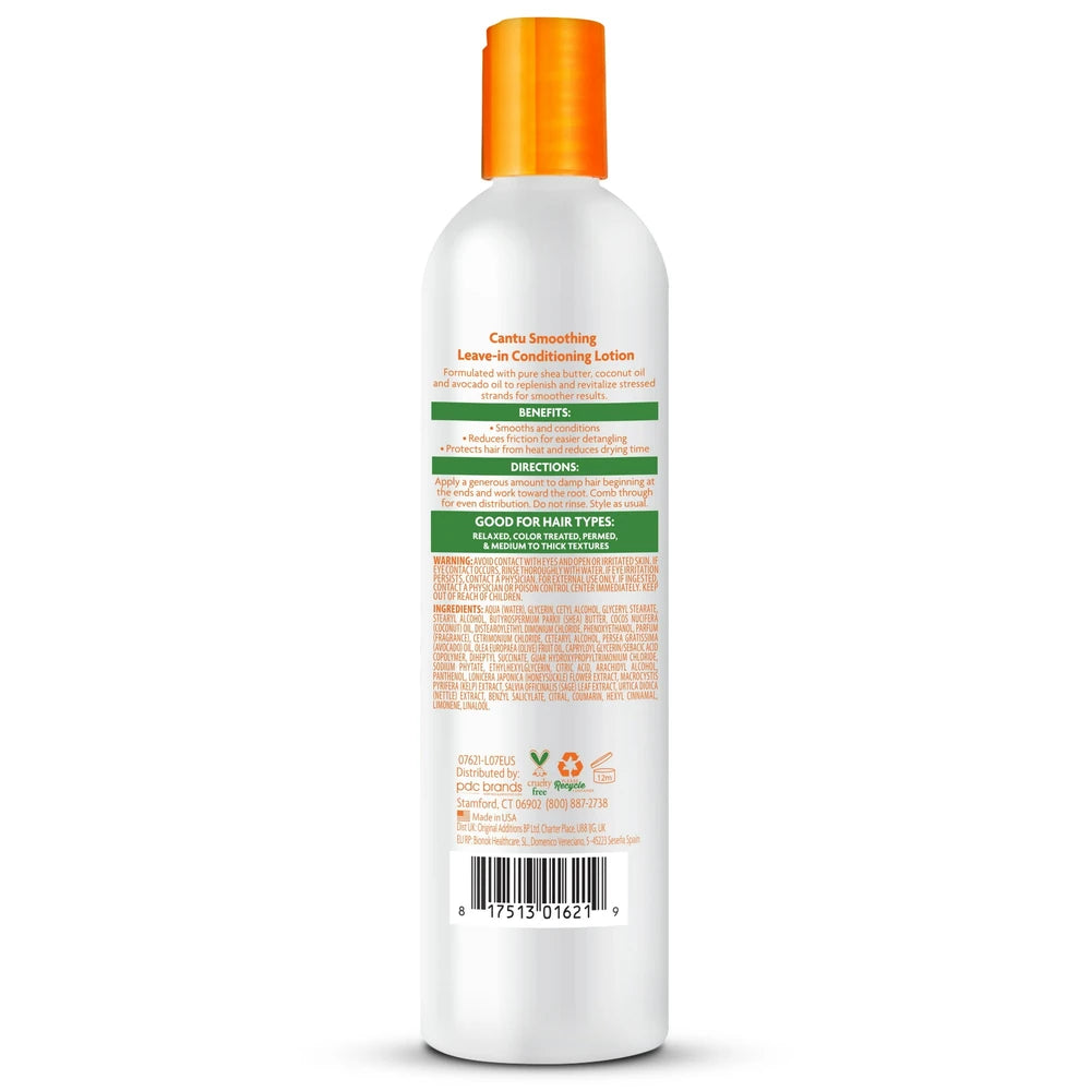 Cantu Shea Butter Leave-in Conditioning Lotion with Coconut Oil & Avocado Oil 10 Oz (Pack of 12)